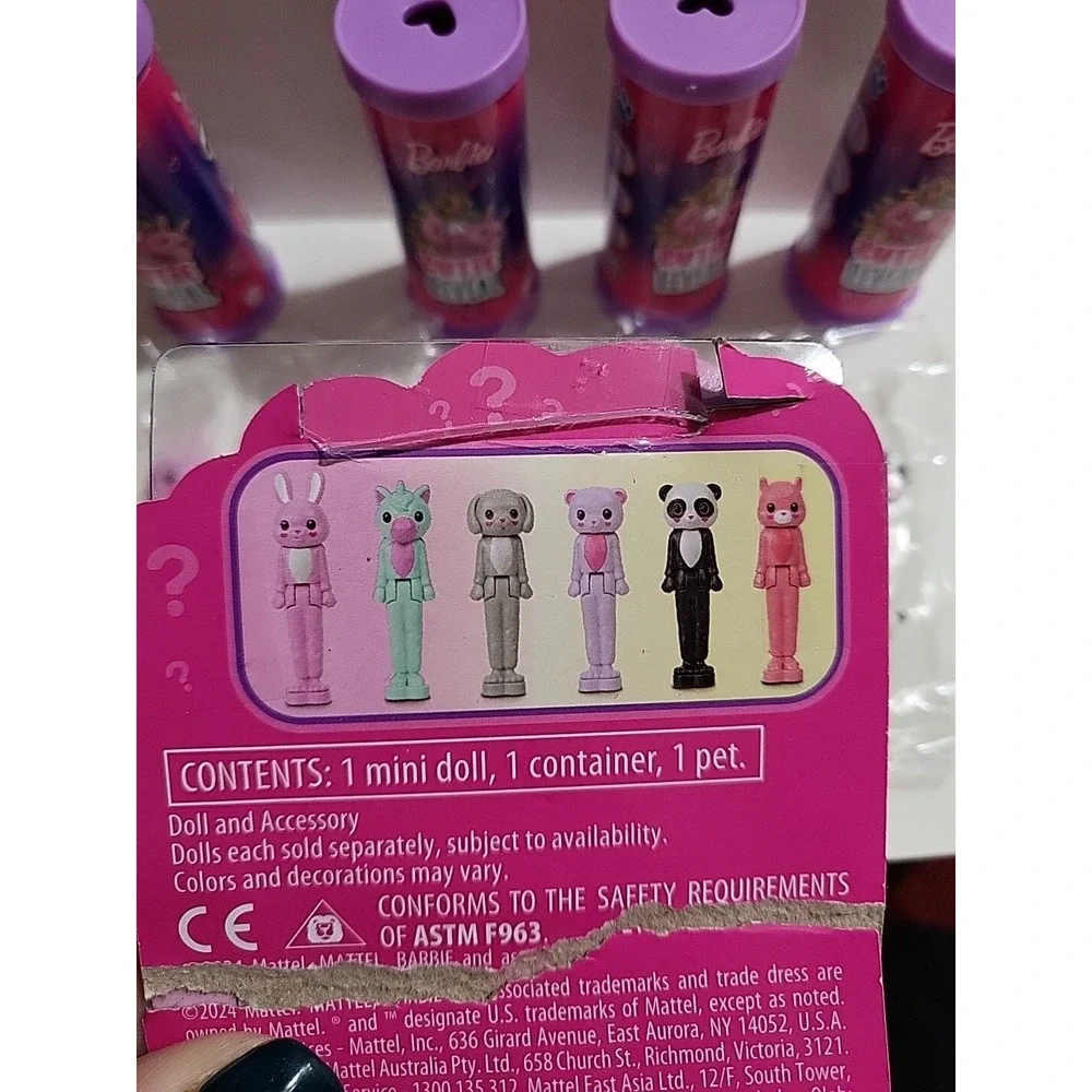 Mini‎ Barbie Land Doll Lot 4